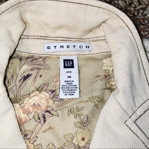 GAP Corduroy Stretch Fitted Blazer NWOT - Picture 5 of 16